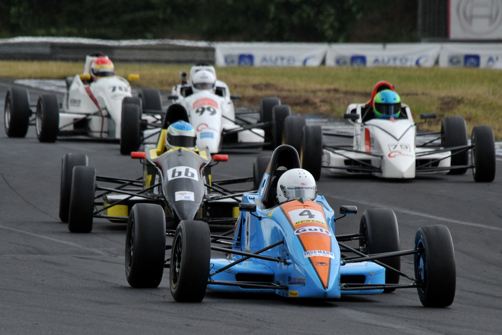 Nicklas Ingemann havde et udfordrende debutløb i Formel Ford
(Foto: Morten Alstrup)